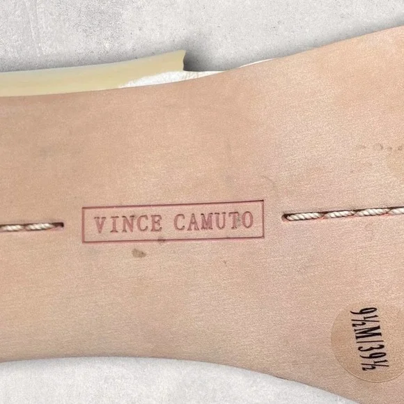 VINCE CAMUTO SEXY PATIENT LEATHER PLATFORM HIGH HEELS BUTTER YELLOW - 9.5 / 39.5 - Picture 5 of 6